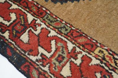 Antique Sarab Rug 3 7 x 6 8 