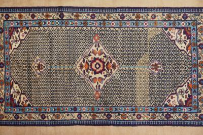Antique Sarab Rug 4 2 x 7 0 