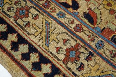 Antique Sarab Runner 3 5 x 17 9 