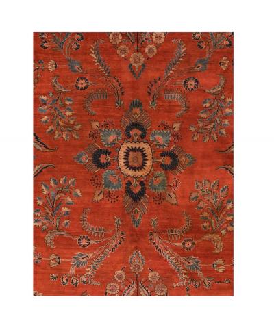 Antique Sarouk Mohajeran Rug 10 8 x 12 10 