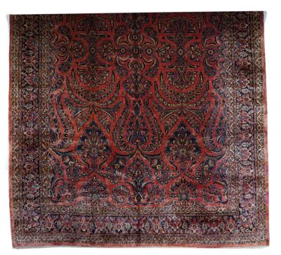 Antique Sarouk Rug 12 2 x 18 4 
