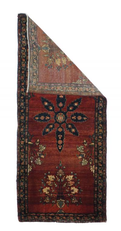 Antique Sarouk Rug 2 1 x 4 10 