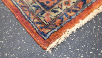 Antique Sarouk Rug 4 0 x 6 5 
