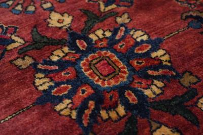 Antique Sarouk Rug 4 1 x 6 5 