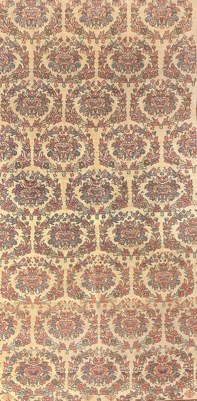 Antique Sarouk Rug 4 1 x 6 6 