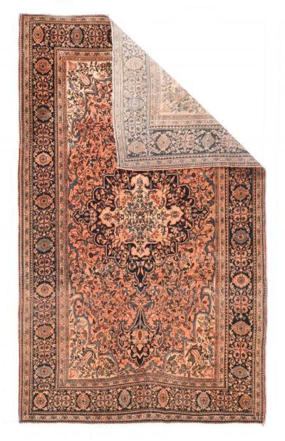 Antique Sarouk Rug 4 1 x 6 6 