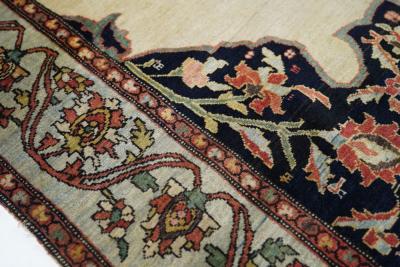 Antique Sarouk Rug 4 2 x 5 10 