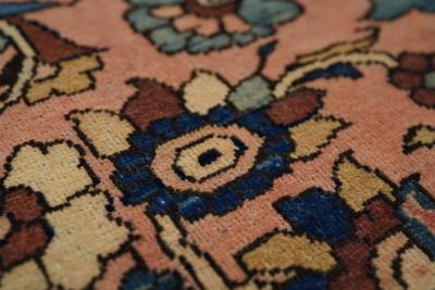 Antique Sarouk Rug 4 2 x 6 7 