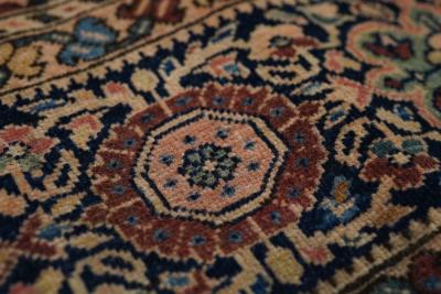 Antique Sarouk Rug 4 2 x 6 7 