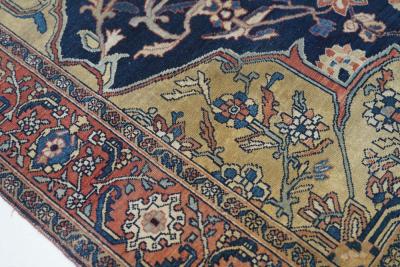 Antique Sarouk Rug 4 4 x 6 6 