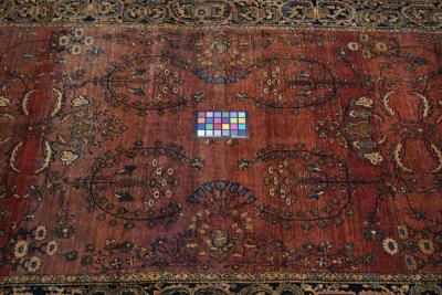 Antique Sarouk Rug 4 4 x 6 6 