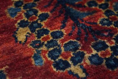 Antique Sarouk Rug 8 11 x 11 10 