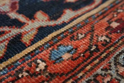 Antique Sarouk Rug 8 9 x 11 10 