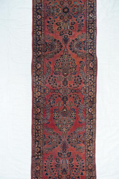 Antique Sarouk Runner 2 7 x 13 4 