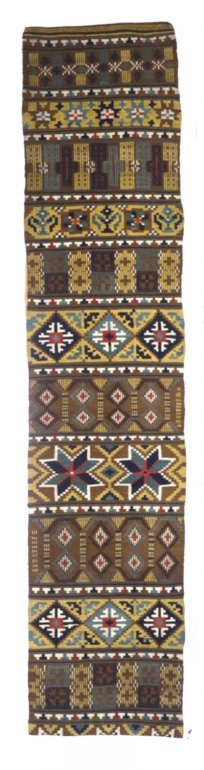 Antique Scandinavian Textile Kilim Rug 1 10 x 8 3 