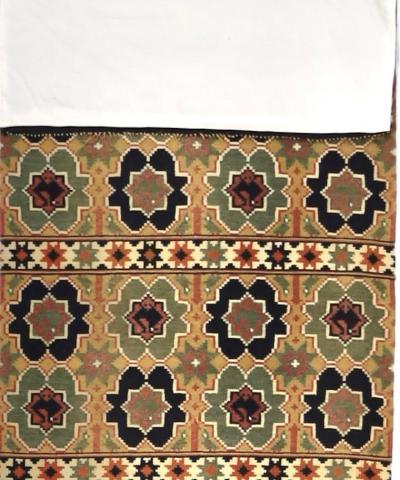 Antique Scandinavian Textile Kilim Rug 2 2 x 9 11 