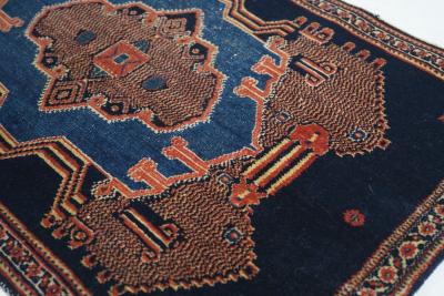 Antique Senneh Rug 19 x 210