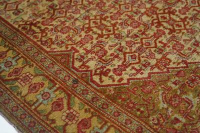 Antique Senneh Rug 4 5 x 6 2 
