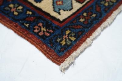 Antique Serapi Rug 11 7 x 19 4 