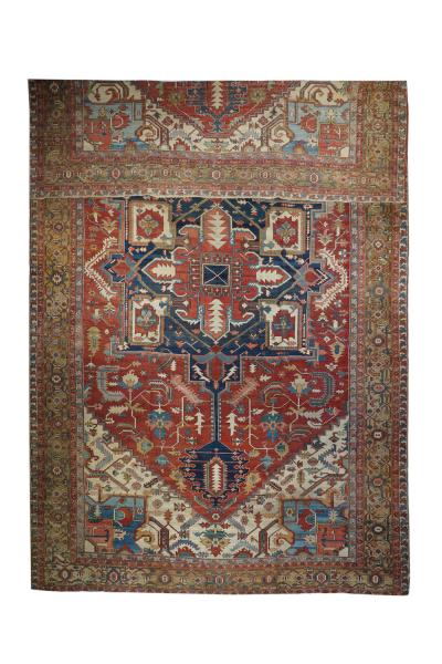 Antique Serapi Rug 12 0 x 19 6 