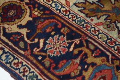 Antique Serapi Rug 4 11 x 6 7 