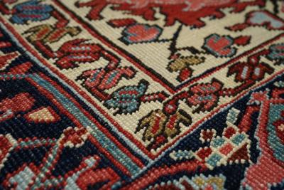 Antique Serapi Rug 4 5 x 6 9 