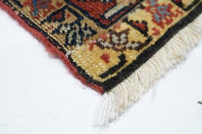 Antique Serapi Rug 4 7 x 7 3 