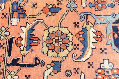 Antique Serapi Rug 9 4 x 11 5 