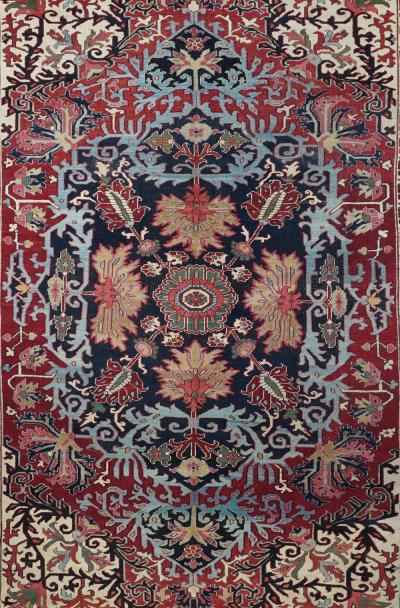 Antique Serapi Rug 9 7 x 12 7 