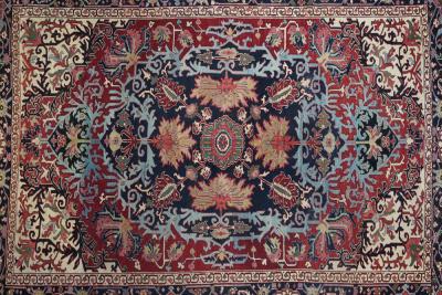 Antique Serapi Rug 9 7 x 12 7 