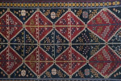 Antique Shiraz Rug 4 7 x 8 5 