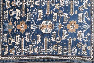 Antique Shirvan Perpedil Rug 3 2 x 4 0 