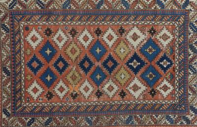 Antique Shirvan Rug 2 7 x 3 9 