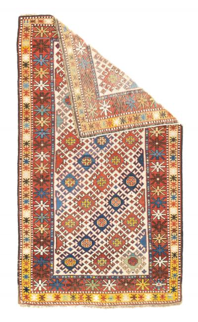 Antique Shirvan Rug 2 8 x 4 9 