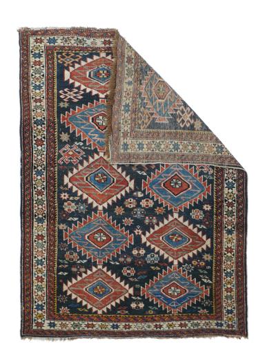 Antique Shirvan Rug 2 9 x 3 9 