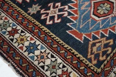 Antique Shirvan Rug 2 9 x 3 9 