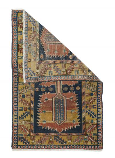 Antique Shirvan Rug 26 x 41