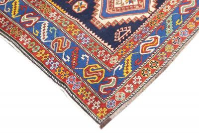 Antique Shirvan Rug 3 11 x 6 3 