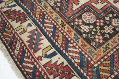 Antique Shirvan Rug 3 3 x 5 9 