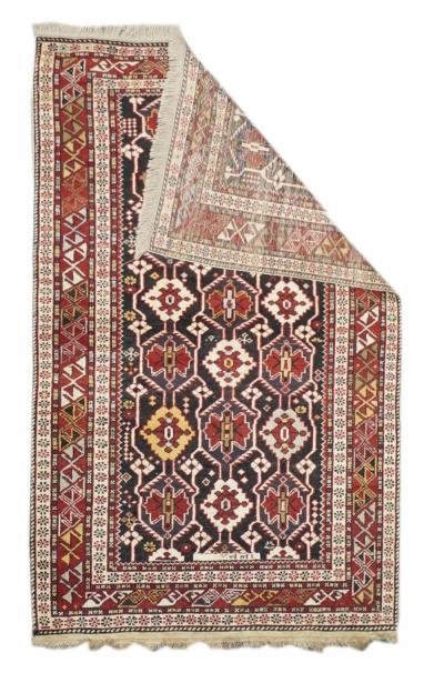 Antique Shirvan Rug 3 7 x 5 8 