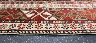 Antique Shirvan Rug 3 7 x 5 8 