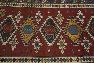 Antique Shirvan Rug 3 8 x 5 2 