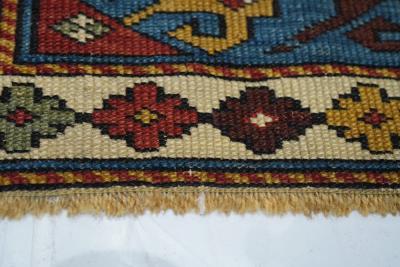 Antique Shirvan Rug 3 8 x 5 2 