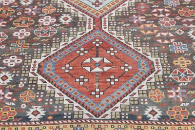 Antique Shirvan Rug 3 9 x 4 11 