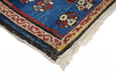 Antique Shirvan Rug 3 9 x 7 3 