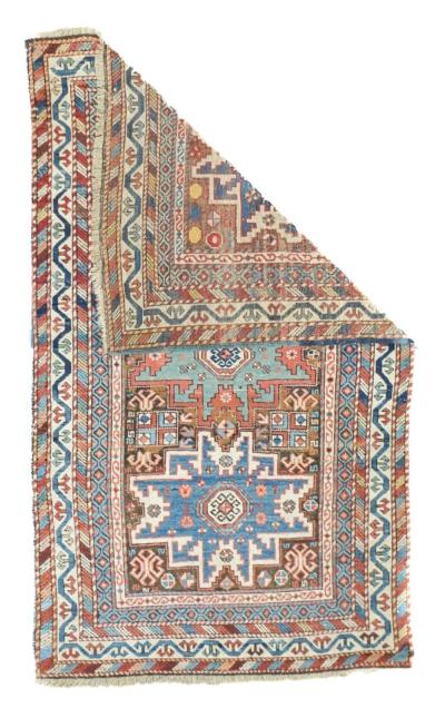 Antique Shirvan Rug 32 x 53
