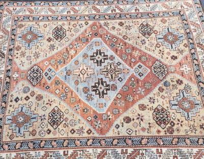 Antique Shirvan Rug 4 0 x 4 5 