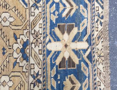 Antique Shirvan Rug 4 3 x 4 10 