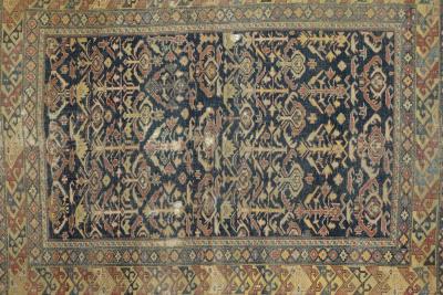 Antique Shirvan Rug 4 3 x 5 5 
