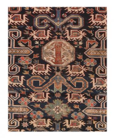 Antique Shirvan Rug 4 3 x 6 3 